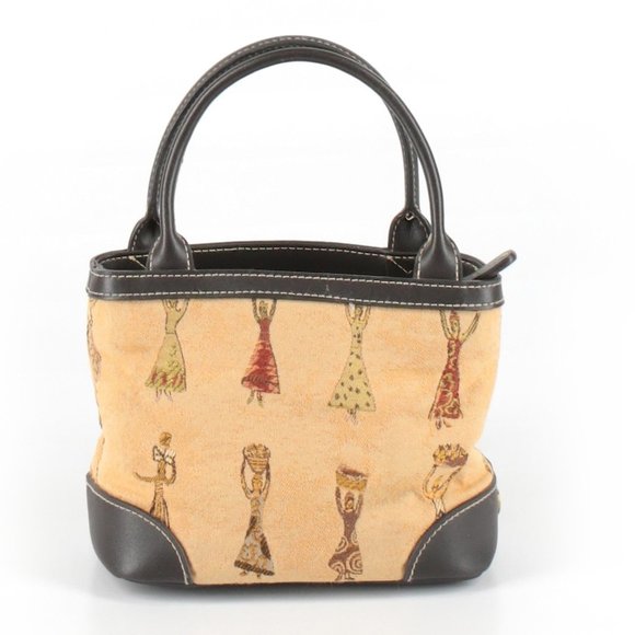 Etienne Aigner Printed Satchel - Picture 6 of 7